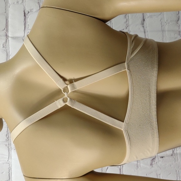 Fruit of the Loom size 36C tan front closure push-up bra - Picture 6 of 12